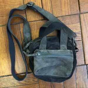 Urban Outfitters Leather Hobo Crossbody Bag